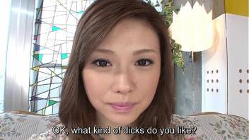 Uncensored Japanese Ayumu Sena blowjob interview Subtitled